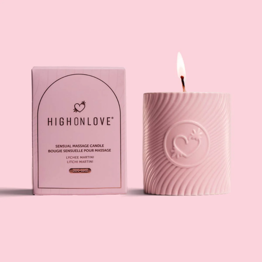 Pink Massage Candle