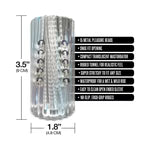 Clear-View Beaded Stroker