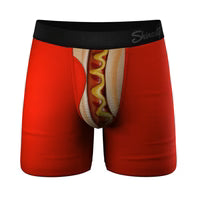 The Coney Islands Hot Dog Ball Hammock Pouch Underwear with Fly