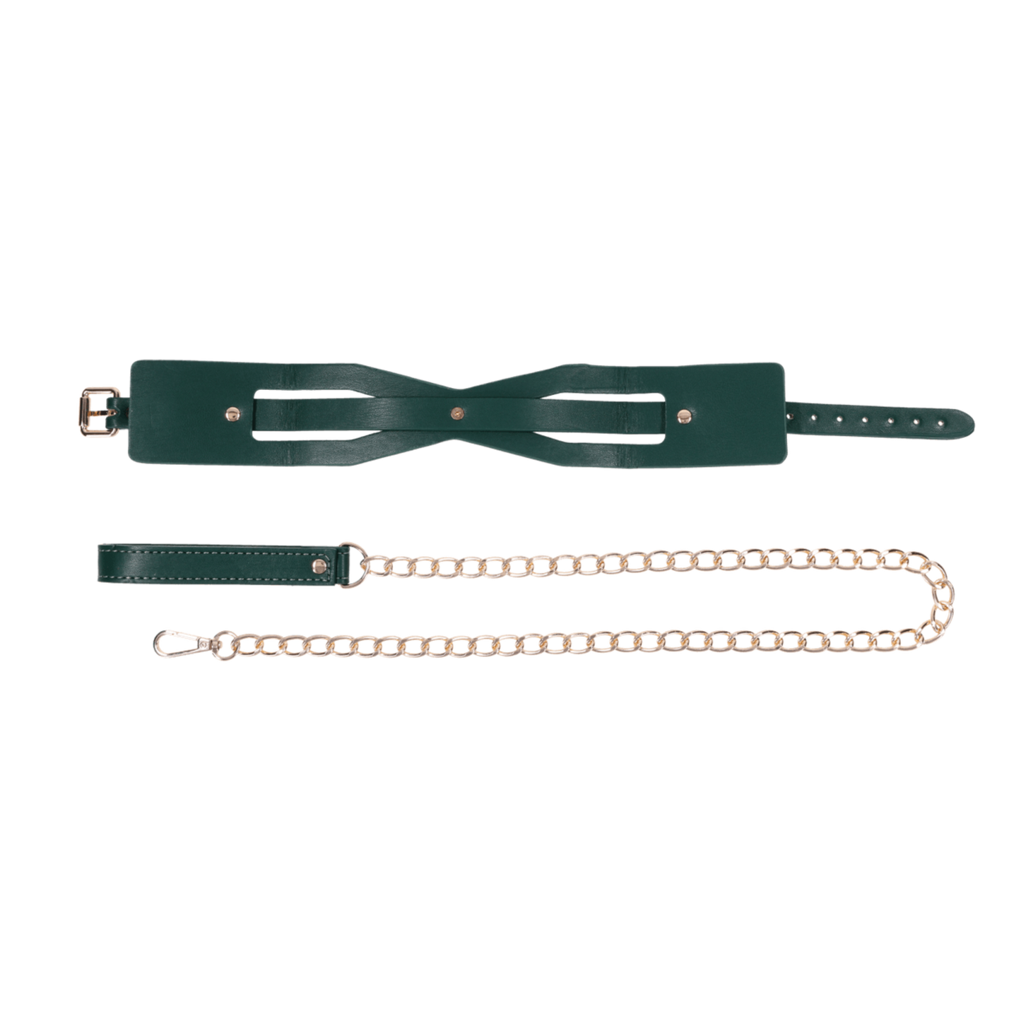 Indica Cutout Collar and Leash