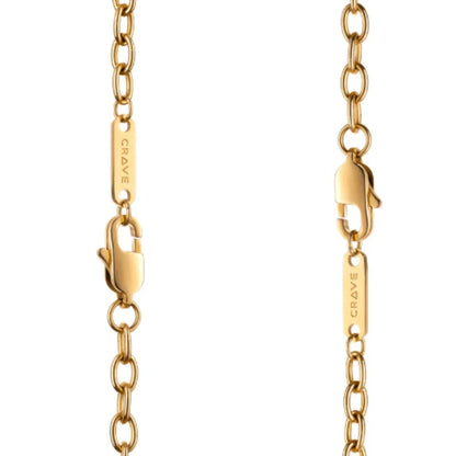 Crave: Tease Necklace/Ring/Finger Vibe - Gold
