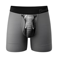 The Junk In The Trunk Elephant Ball Hammock Pouch Underwear with Fly