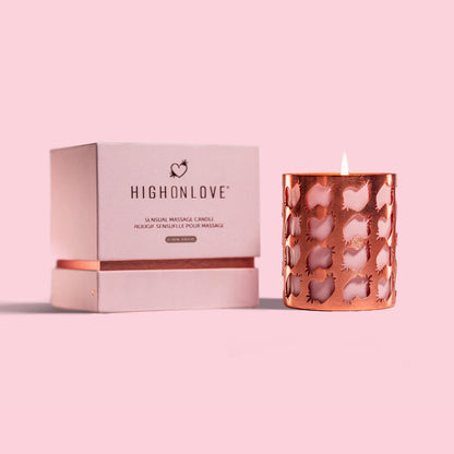 Rosebud Massage Candle
